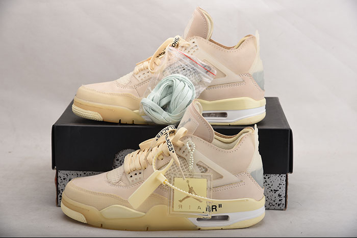 AIR JORDAN 4 RETRO x Off-White CV9388-100