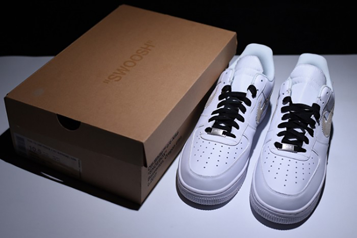 OFF-WHITE X NIKE AIR FORCE 1 LOW WHITE AA8152-700