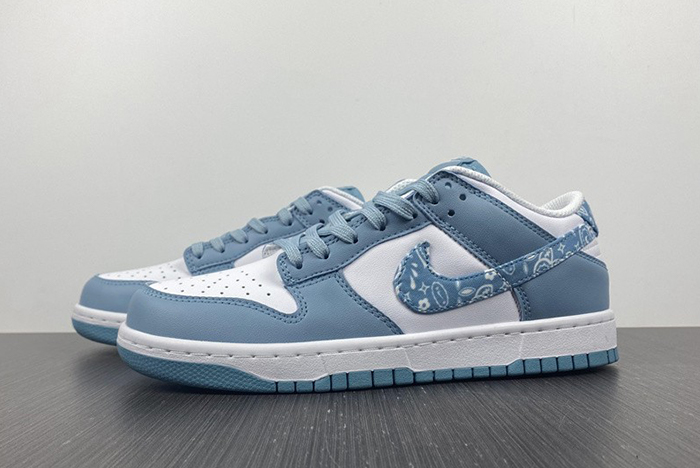 Nike Dunk Low “Blue Paisley”  DH4401-101