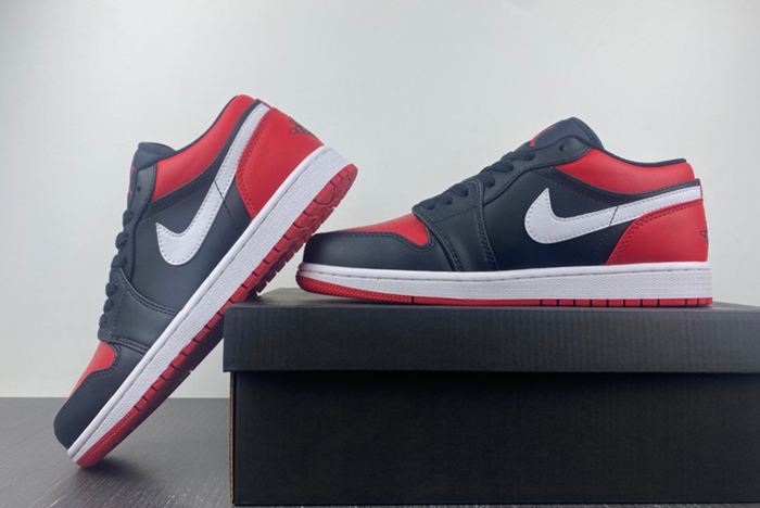Air Jordan 1 Low “Alternate Bred Toe” 553558-066