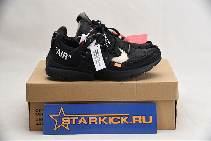 OFF-WHITE x Nike Air Presto Black AA3830-002
