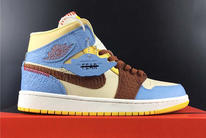 SL Air Jordan 1 High Mid FearlessAJ1 MID CU2803-200