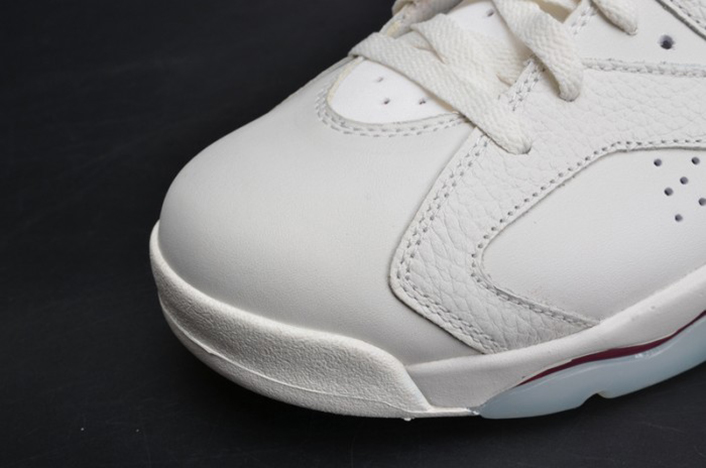 Air Jordan 6 Retro "Maroon" white 384664-116