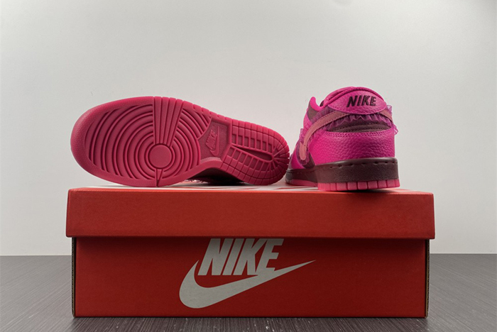 Nike Spruces Up Its Dunk Low "Team Red/Pink DQ9324-600