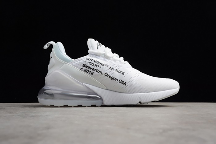 Off-White x Nike Air Max 270 Triple White AA8058-100