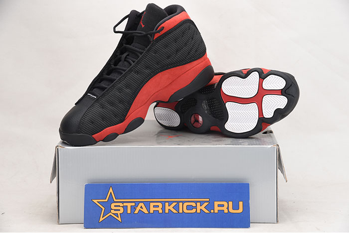 Air Jordan 13 Retro“Bred” black/ red mens 414571-004