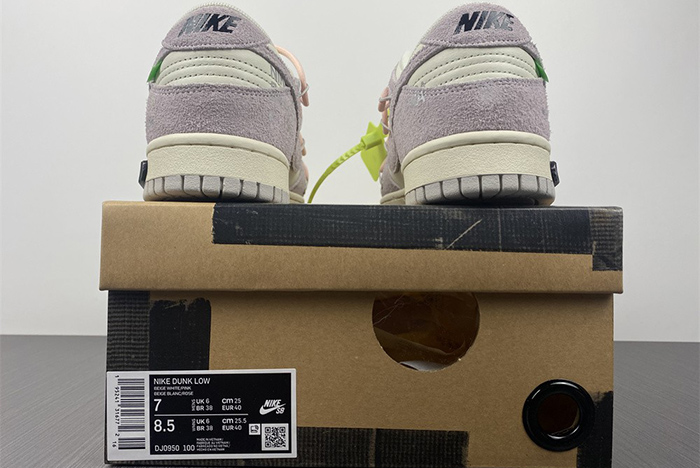 Off-White x Nike Dunk Low 12-of50 1-50 DJ 0950-100