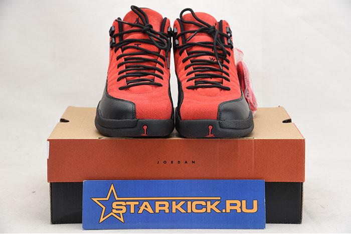 Air Jordan 12 AJ12 Retro Varsity Red/ Black “reverse flu game CT8013 602