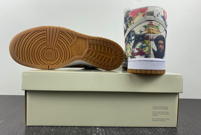 Supreme x Nike SB Dunk High “Rammellzee”SUP FD8779-100