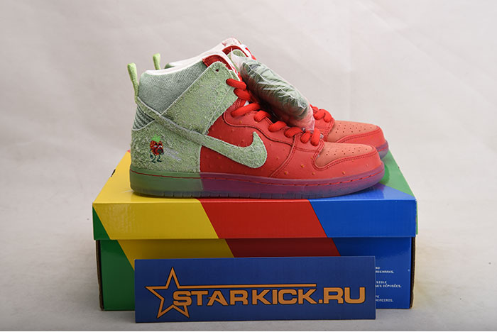 Dunk SB Nike SB Dunk High “Strawberry Cough CW7093-600