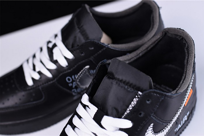OFF-WHITE x MoMA x Nike Air Force 1 07 Low Black AV5210-001