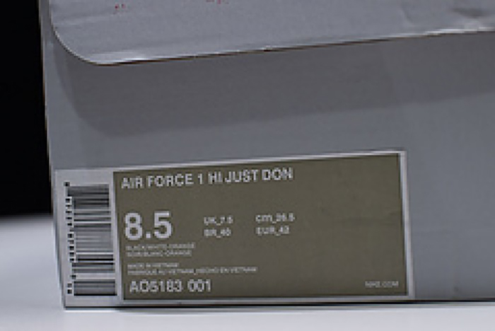 Nike Air Force 1 High "Just Do It" Print AO5183-001
