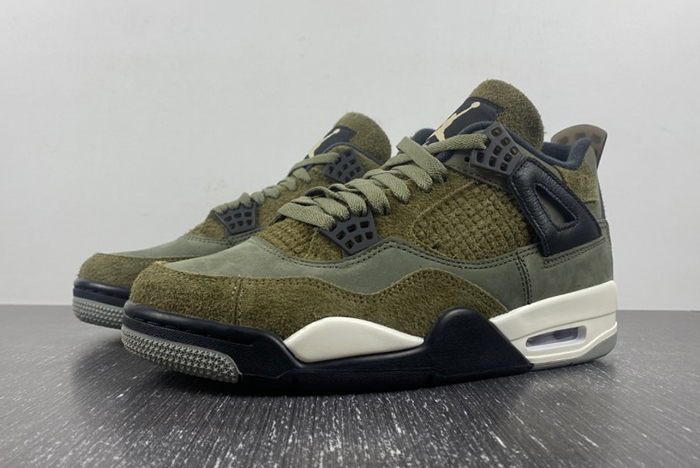 Air Jordan 4 Craft “Medium Olive”  FB9927-200