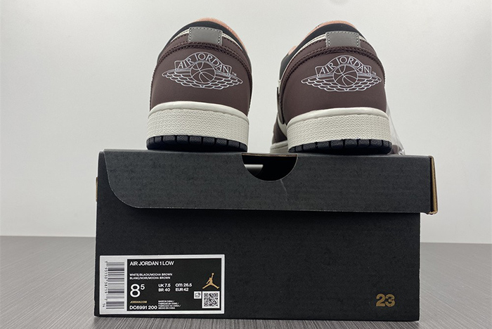 Air Jordan 1 Low “Mocha Brown”  DC6991-200