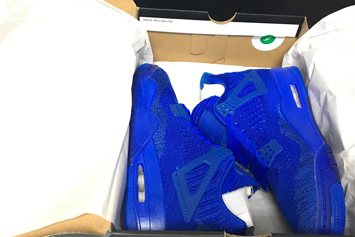 AIR JORDAN 4 FLYKNIT “HYPER ROYAL” AQ3559-400