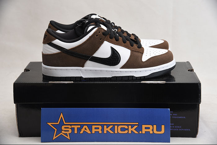 Nike SB Dunk Low White Black Trail End Brown 304292 102 Review