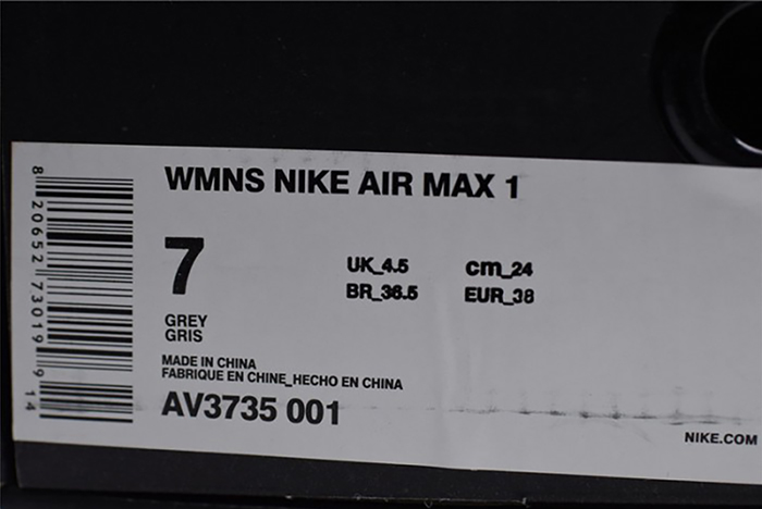 Nike Air Max 1 Centre Pompidou Pack Grey AV3735-001
