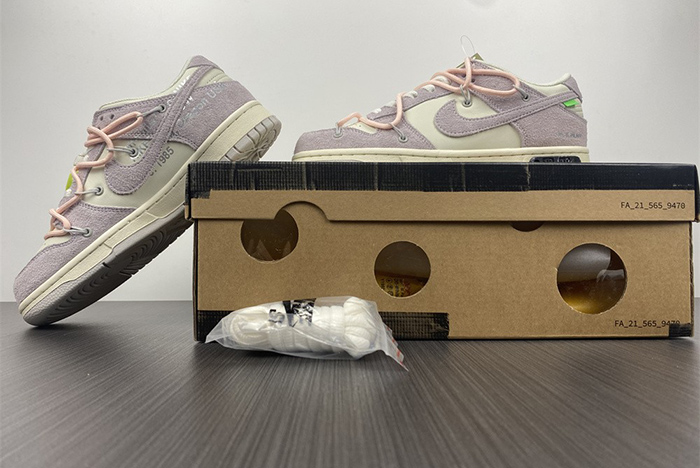 Off-White x Nike Dunk Low 12-of50 1-50 DJ 0950-100