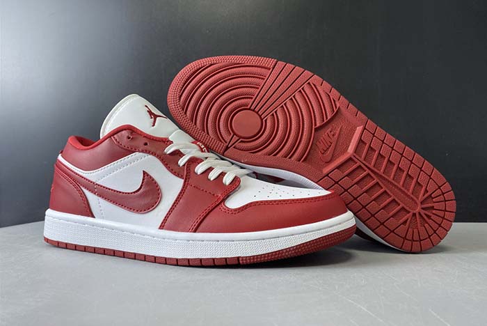 Air Jordan 1 Low Gym red white 553558-611