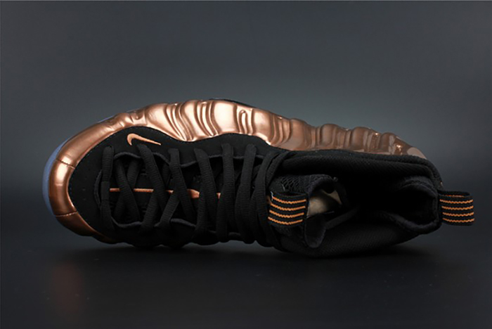 Nike Air Foamposite One "Copper" Black/ Metallic mens 314996-007