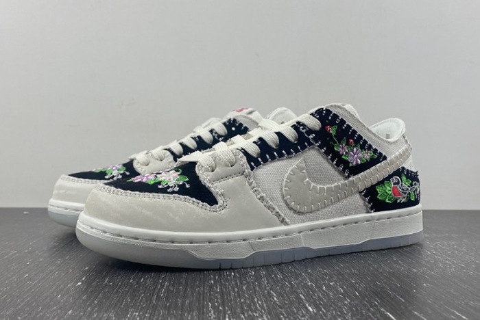 Nike SB Dunk Low Decon ''N7 White Black'' FD6951-300