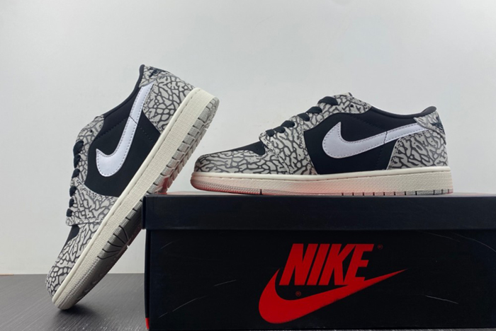 Air Jordan 1 Low “Elephant Print”  CZ0790-001