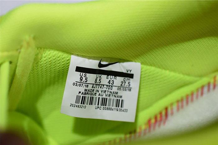 Nike Air Force 1 Utility Volt AJ7747-700