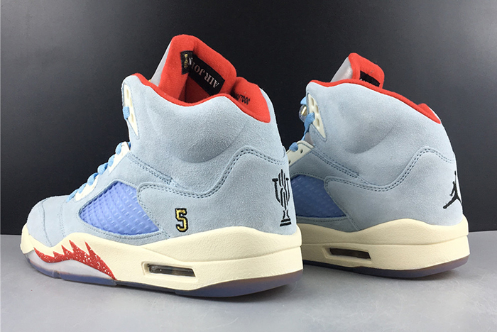 JORDAN 5 RETRO TROPHY ROOM ICE BLUE - CI1899-400