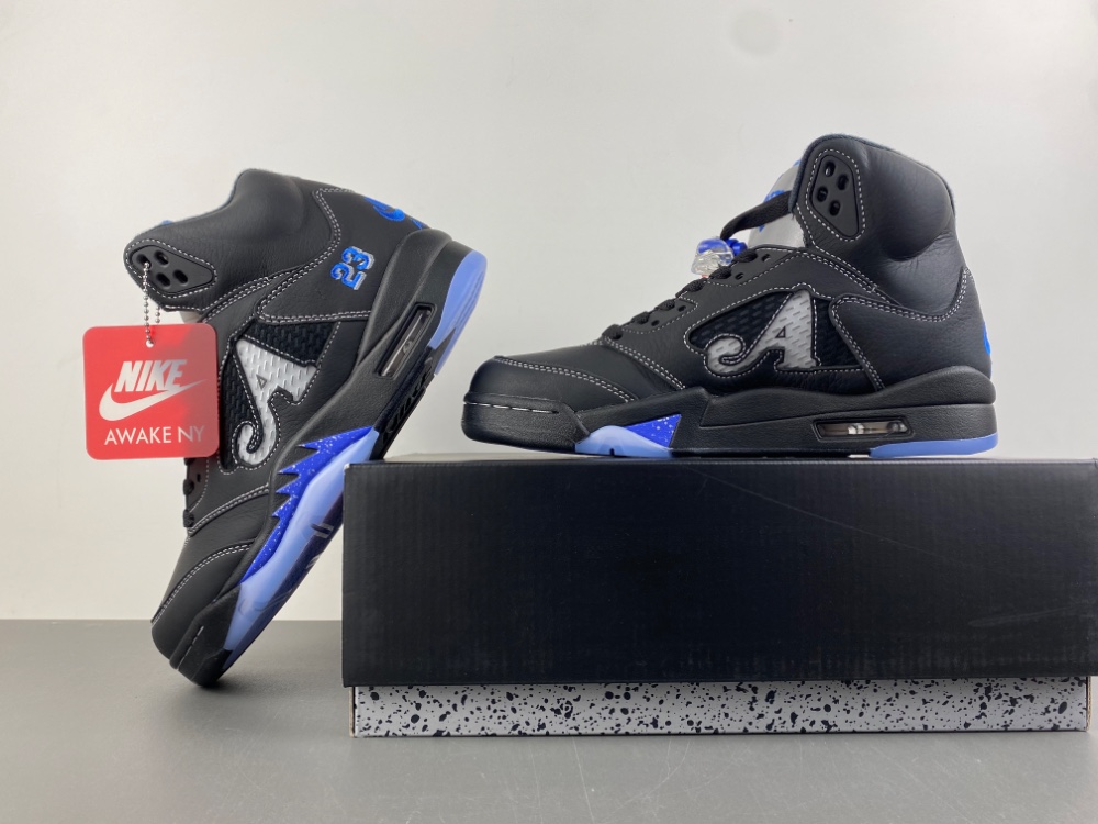 Awake NY x Air Jordan 5 “Racer Blue”DV4982-004