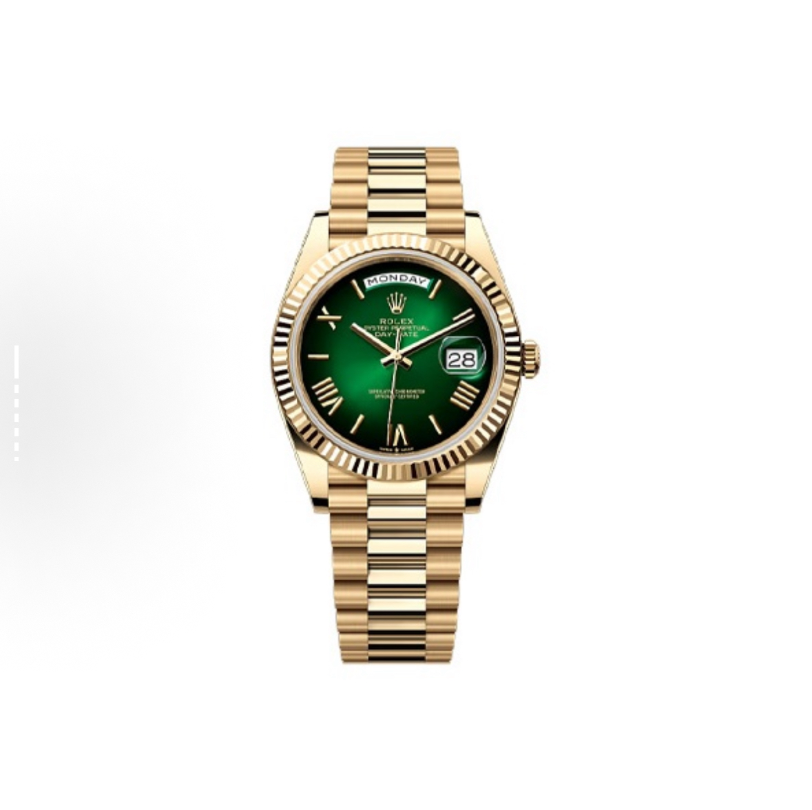 Rolex Week calendar series wristwatch 41mm