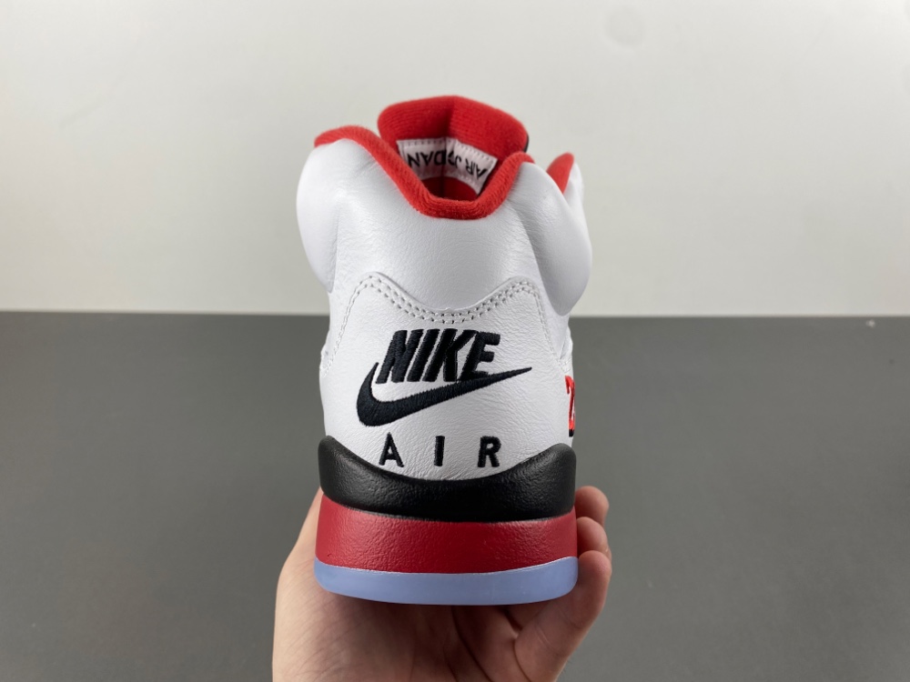 Air Jordan 5 “Fire Red Black Tongue” HQ7978-101