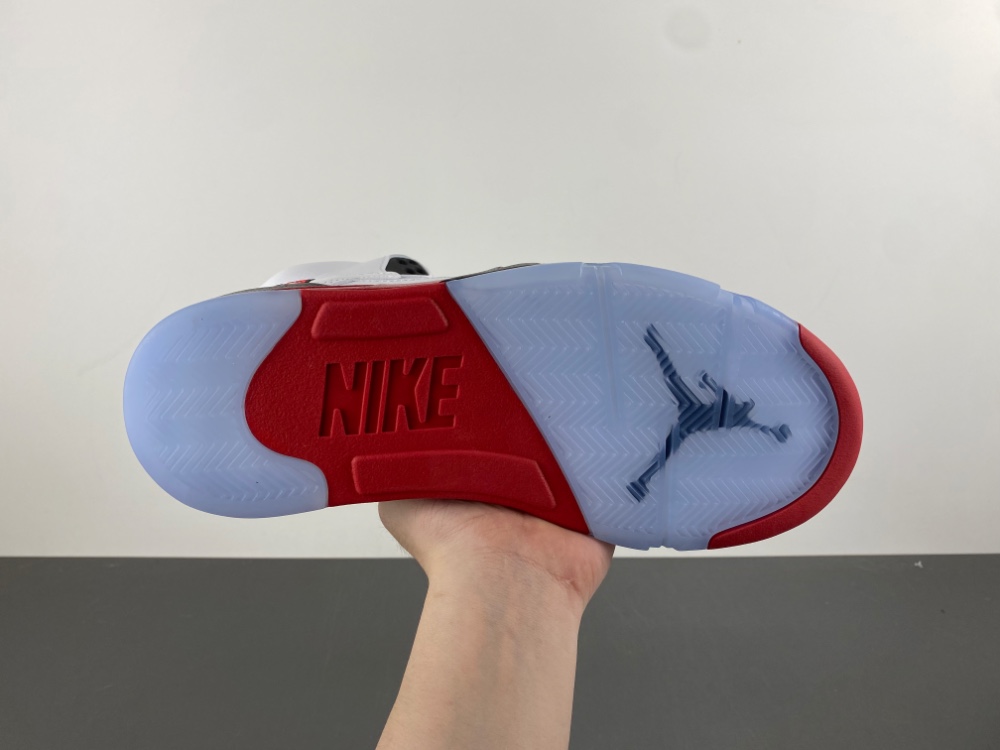 Air Jordan 5 “Fire Red Black Tongue” HQ7978-101