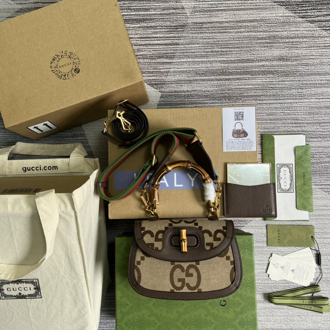 G*u*i bamboo 1947 bag