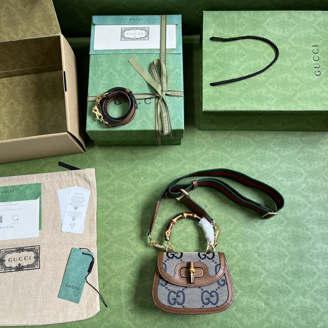 G*u*i bamboo 1947 bag