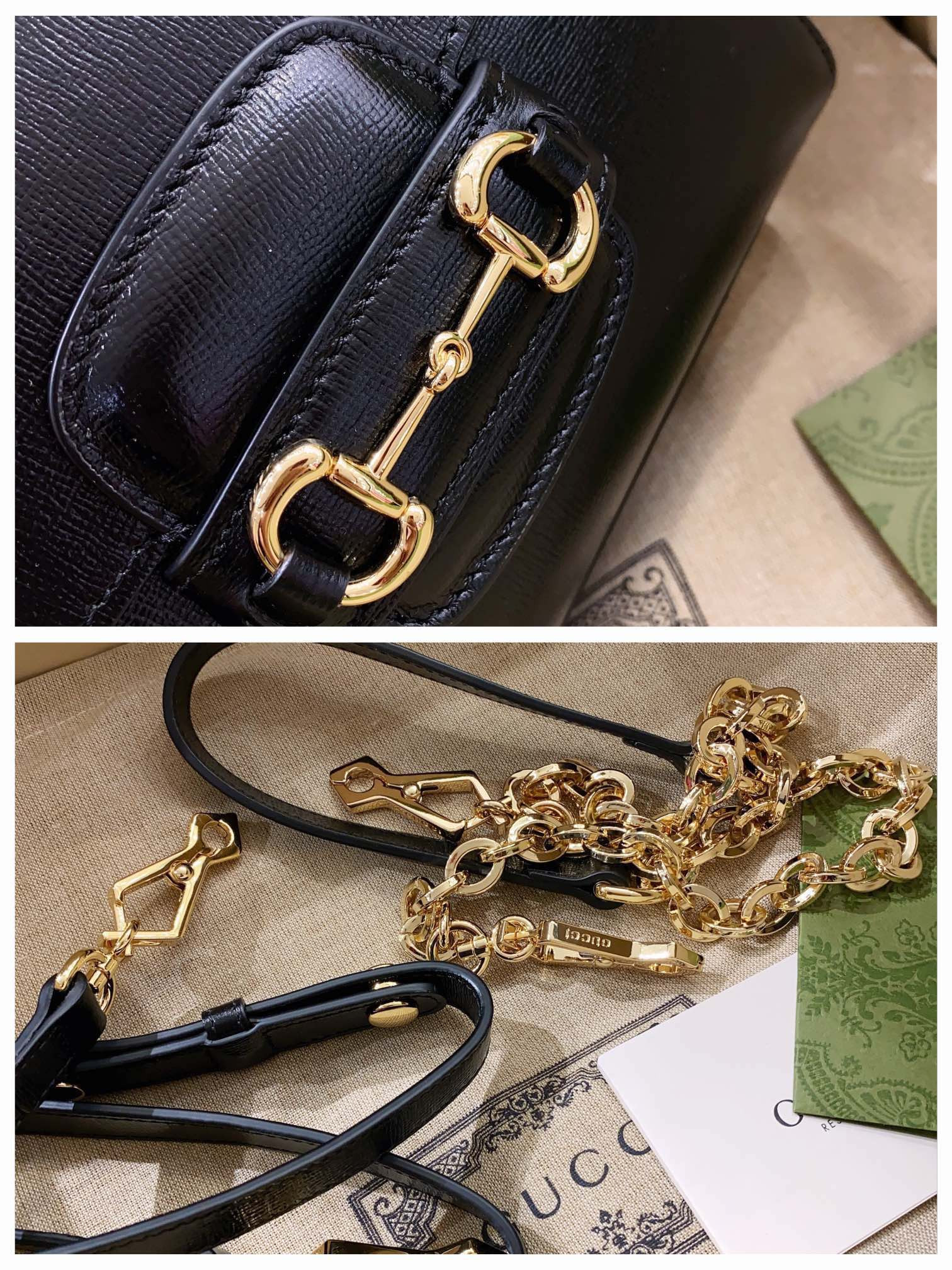 G*u*i horsebit 1955 bag