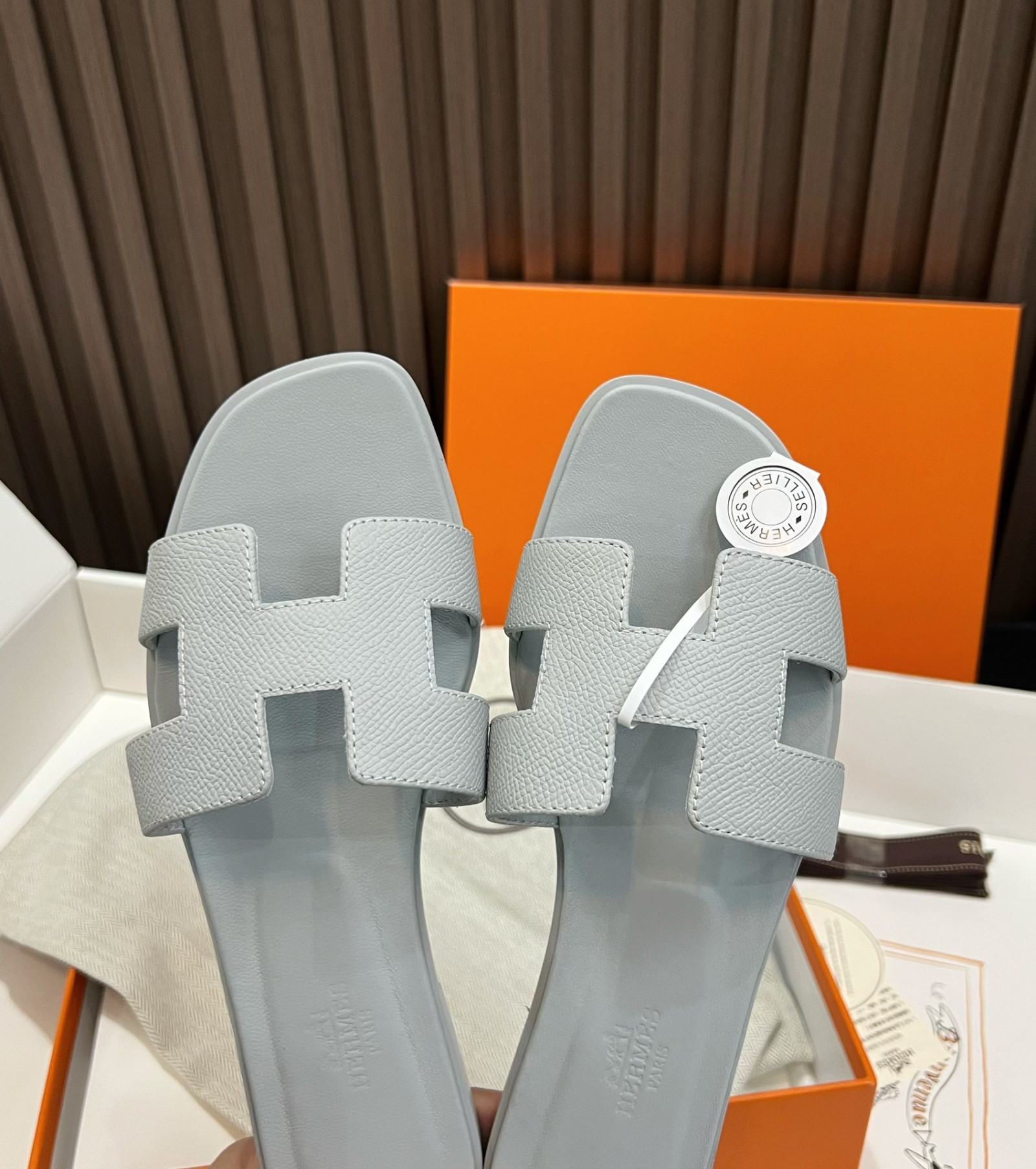 Hermes Oran Slippers