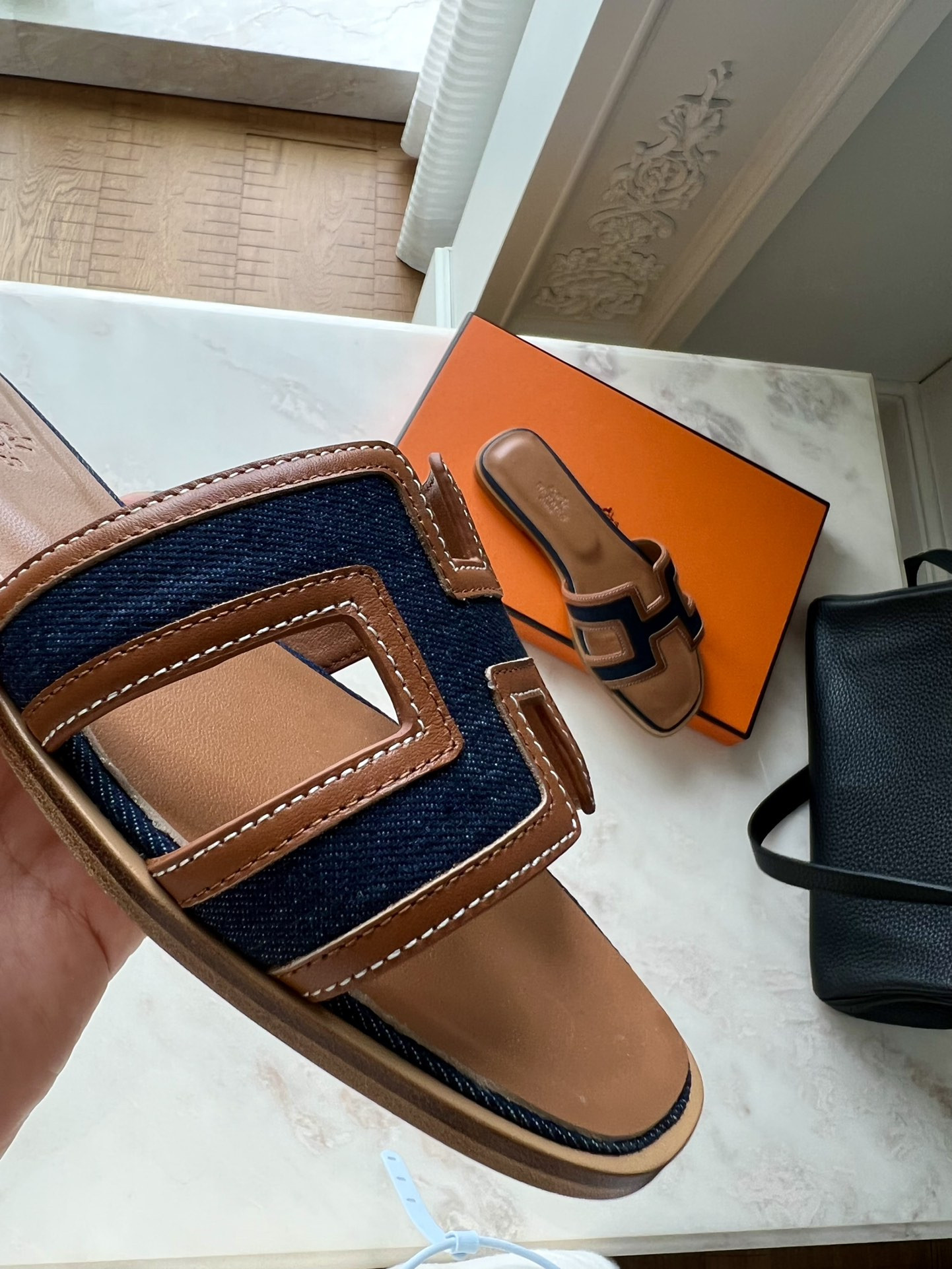 Hermes Oran Slippers