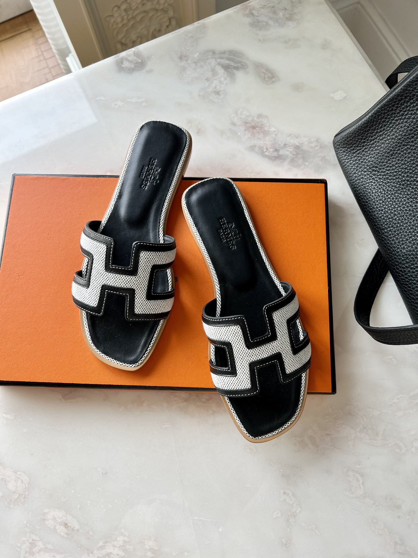Hermes Oran Slippers
