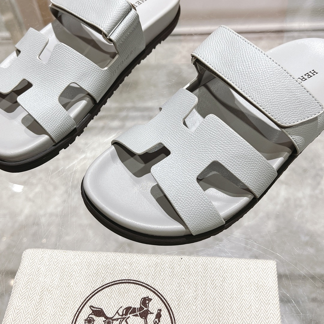 Hermes Chypre Slippers