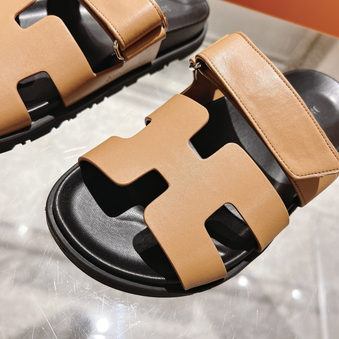 Hermes Chypre Slippers