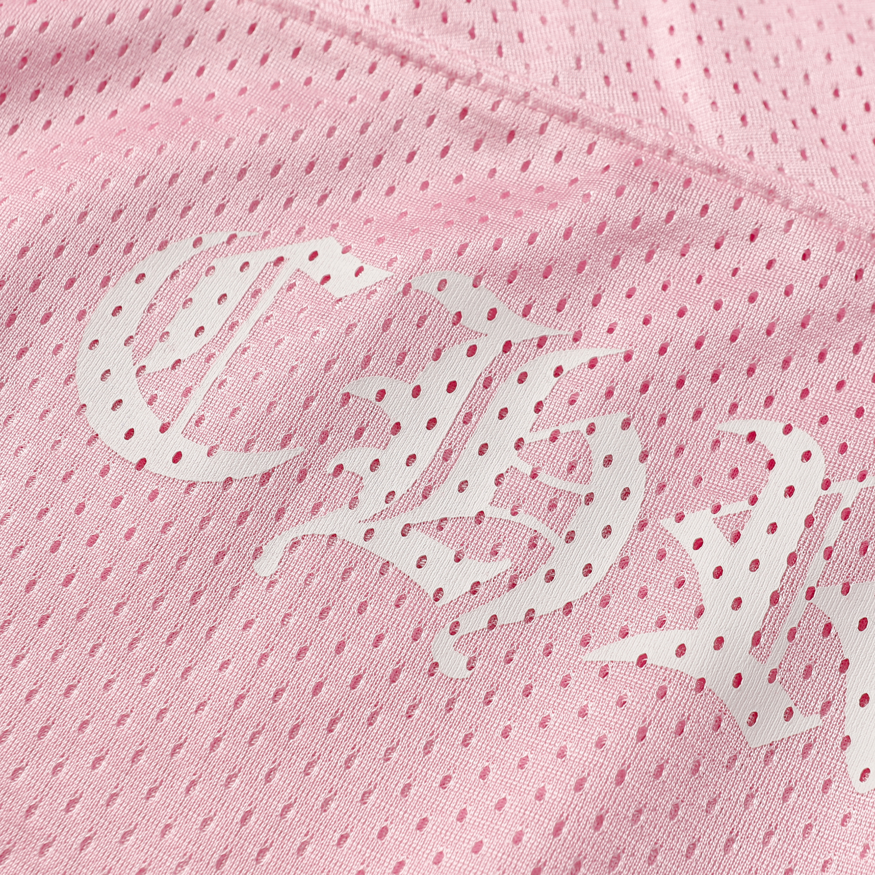 Chrome Hearts Ice Hockey Collection Silver-Plated Floral Sleeve Long Sleeve T-Shirt - Unisex Pink