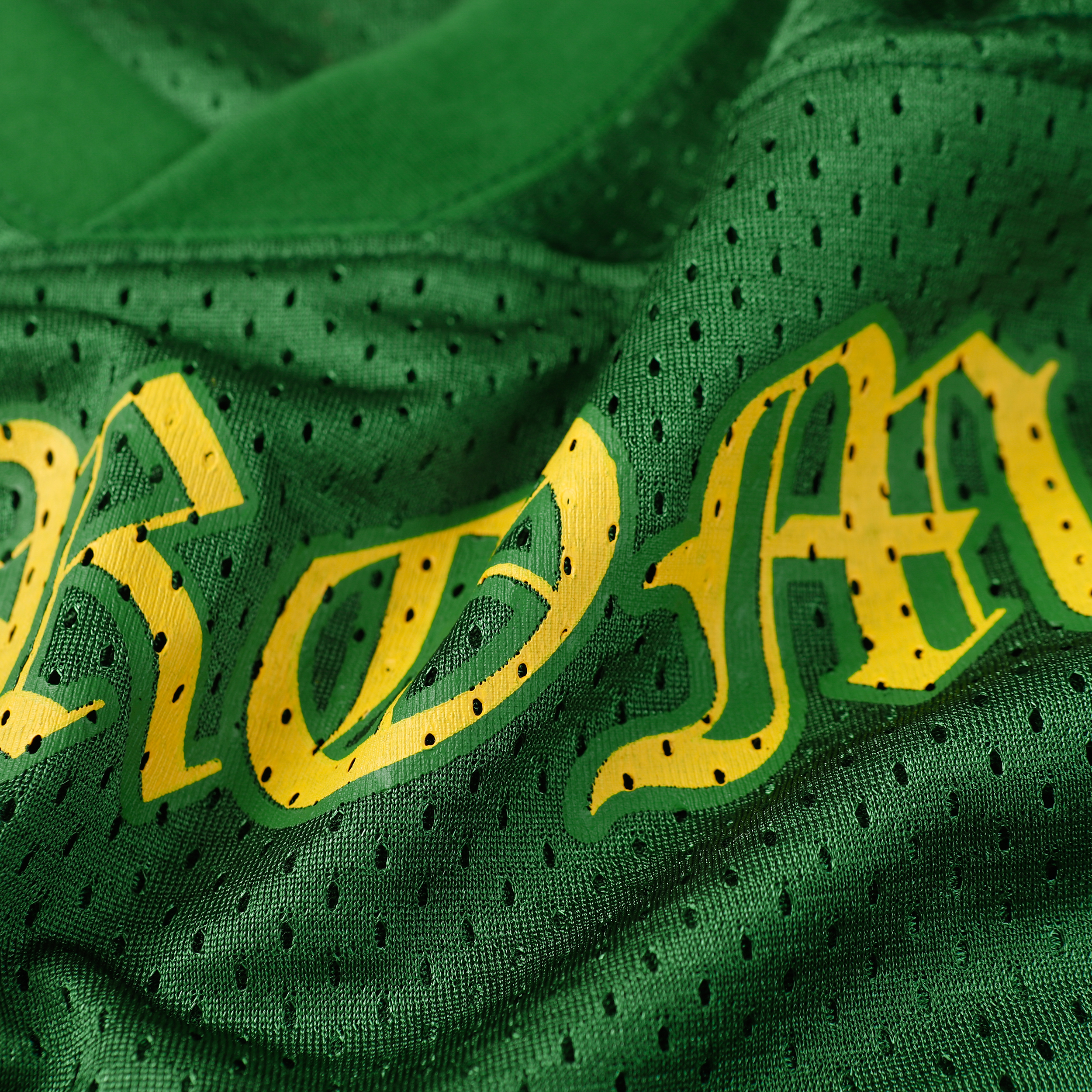 Chrome Hearts Ice Hockey Collection Silver-Plated Floral Sleeve Long Sleeve T-Shirt - Unisex Green