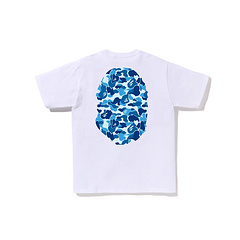 A BATHING APE Bape Ape Head Series Camo Ape Casual Short-Sleeve T-Shirt