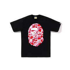 A BATHING APE Bape Ape Head Series Camo Ape Casual Short-Sleeve T-Shirt