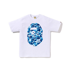 A BATHING APE Bape Ape Head Series Camo Ape Casual Short-Sleeve T-Shirt