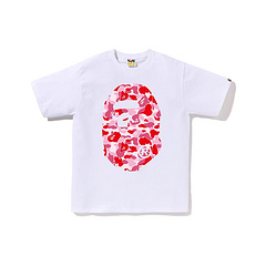 A BATHING APE Bape Ape Head Series Camo Ape Casual Short-Sleeve T-Shirt