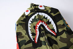 BATHING APE SS23 Color Camo Shark Full-Zip Hoodie – Men