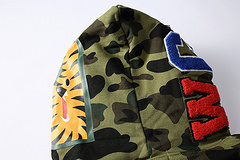 BATHING APE SS23 Color Camo Shark Full-Zip Hoodie – Men