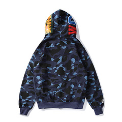 BATHING APE SS23 Color Camo Shark Full-Zip Hoodie – Men