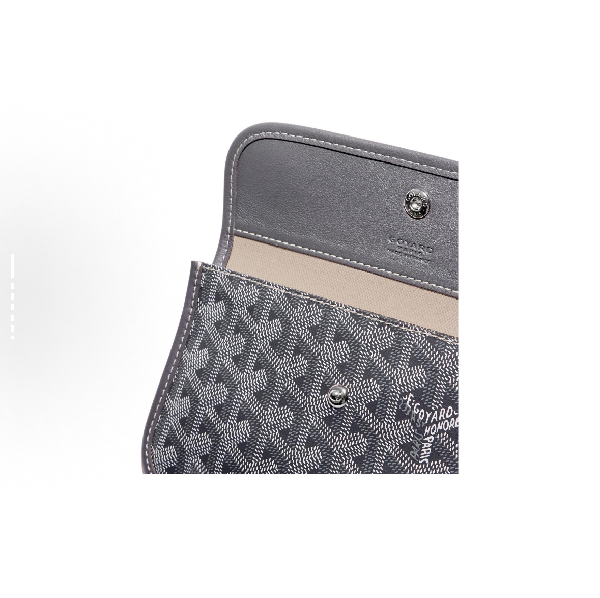 GOYARD Goyard Saint Louis Monogram Y-Pattern Leather Handles Canvas Linen Cotton Tote Bag with Calfskin Trim, Mother & Baby Tote Bag, Shopping Bag, Handbag